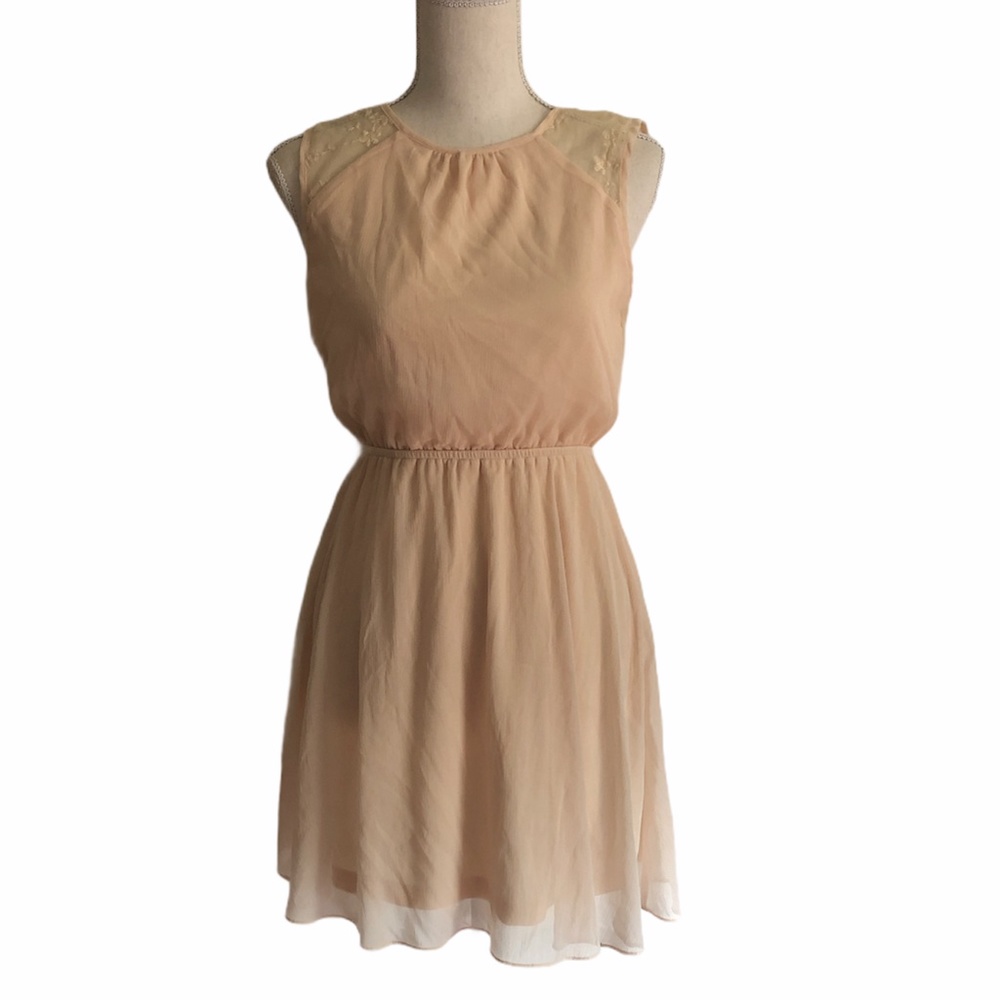 Forever 21 Mini Summer Dress Sheer Back Small